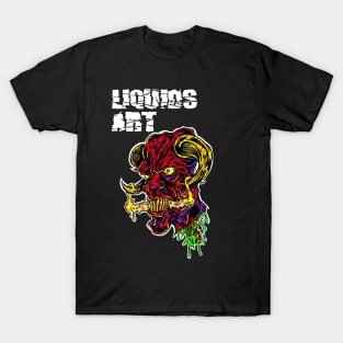 Burnt Ends w/ liquidsart T-Shirt